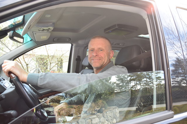 Andreas: Einer der drei Dorftaxi-Chauffeure