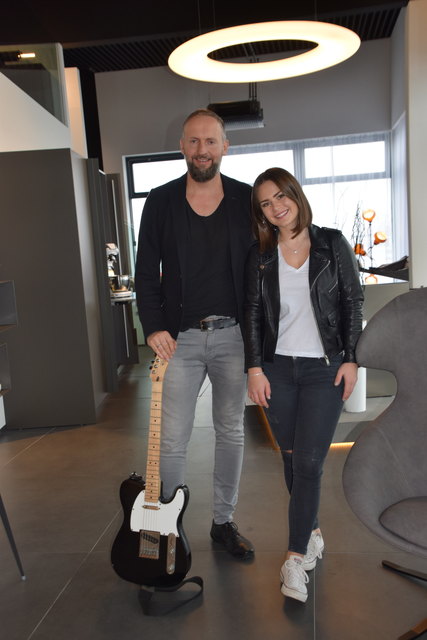 Simon Weiss mit Mathea Elisabeth Höller. | Foto: www.simon-weiss.at