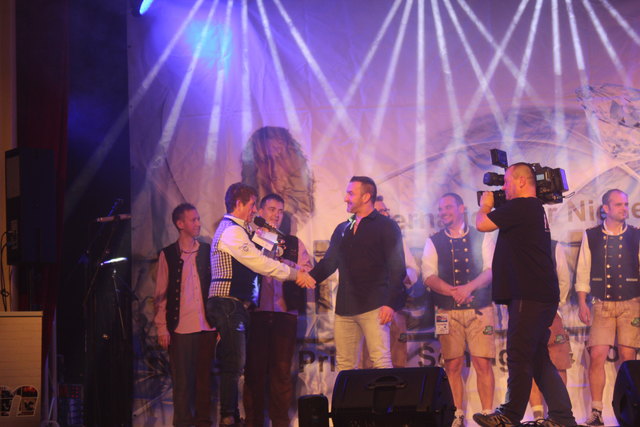 Beim Auftritt im Rahmen des 5. Internationalen Schlager Diamant | Foto: KK
