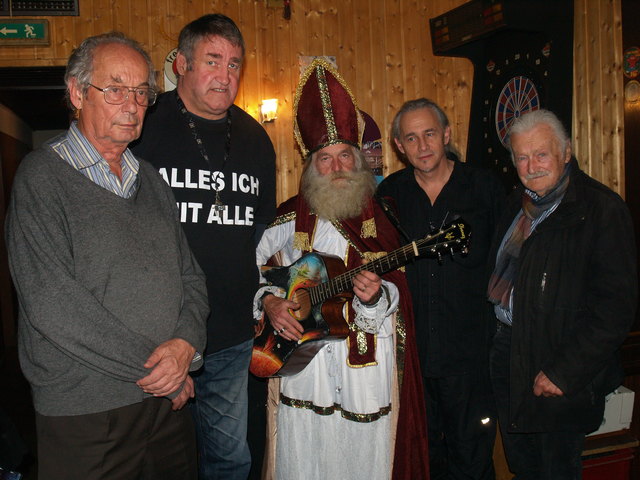 Harry Sima, Franz Mayer, Nikolaus Centauri Alpha, Vortragender Christian Zablatnik und Ing. Walter Wrana