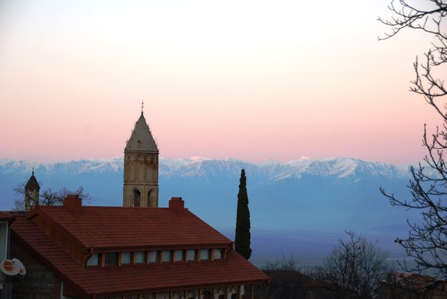 Winterzeit in Kacheti im Großen Kaukasus