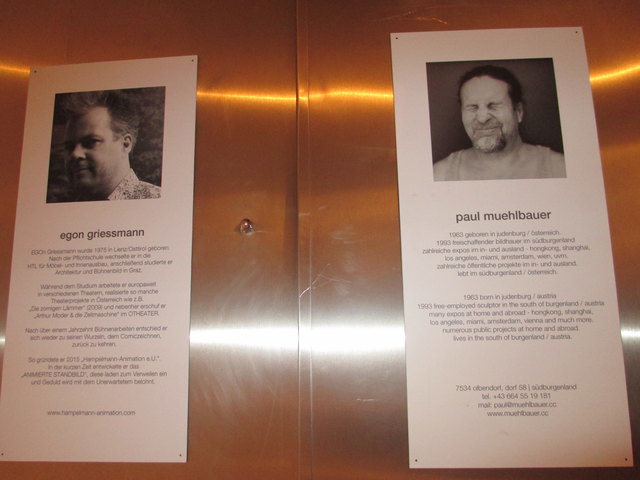 Egon Griessmann und Paul Mühlbauer präsentieren eine tolle Ausstellung!