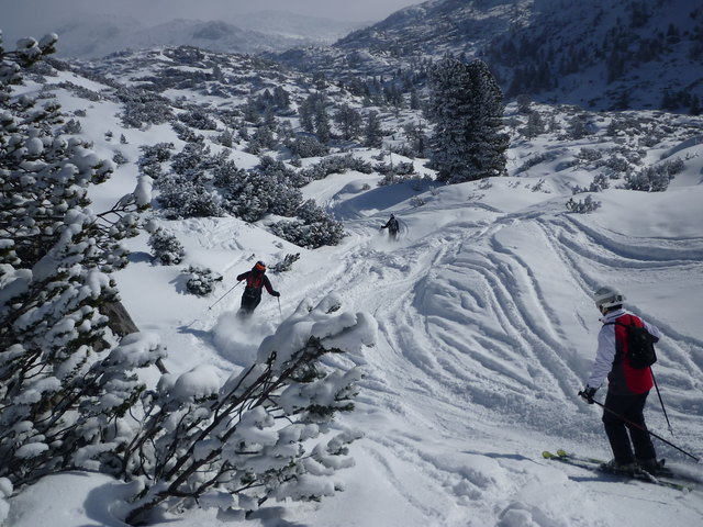 Dachsteingletscher-Überquerung im tiefsten Winter in unberührter Natur - einfach ein Traum
