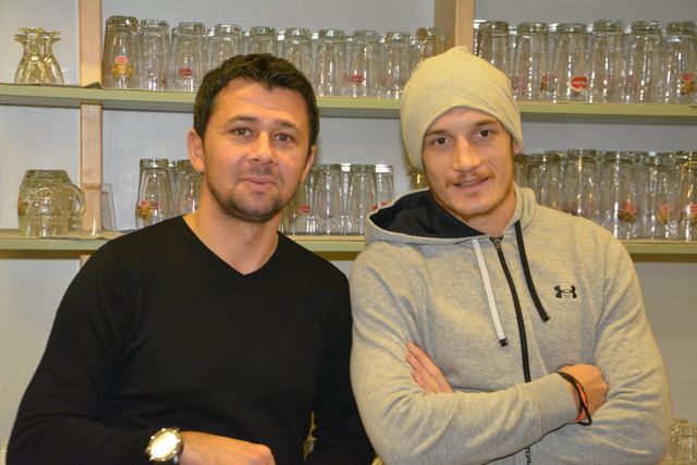 Neo-SVF-Trainer Auron Miloti (li.) mit Philipp Wisotzky | Foto: kope