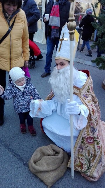 Der Nikolaus gab uns die Ehre