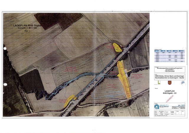 Dem Bau eines Rückhaltebeckens entlang des Edelsbaches steht nun nichts mehr im Wege. | Foto: Gemeinde Sigleß