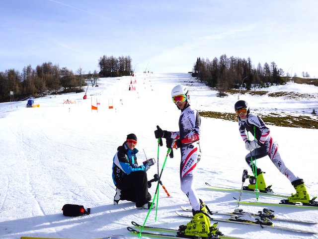 Beste Trainingsbedingungen auf der Höss