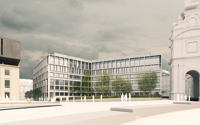 So soll das Winterthurgebäude bald aussehen. | Foto: Zürich Versicherungs-AG