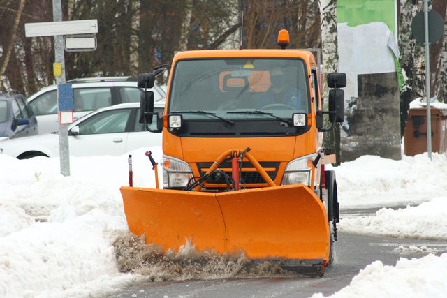 Unbekannte Täter stahlen einen Schneepflug. | Foto: panthermedia_net - hadot/Fotolia (Symbolfoto)