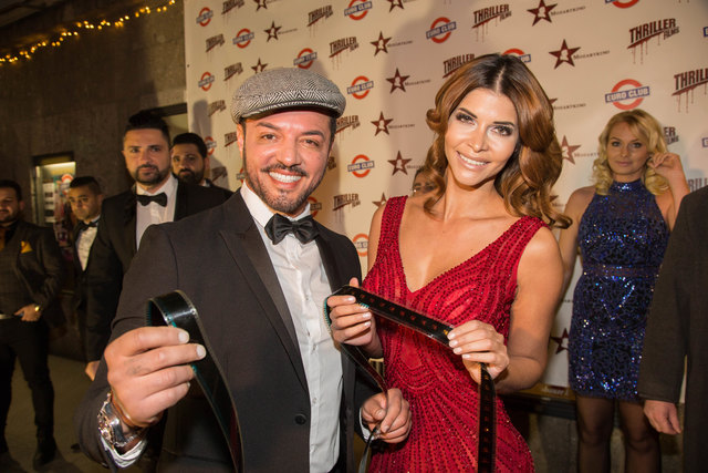 Co-Produzent Bobby Emprechtinger und Micaela Schäfer