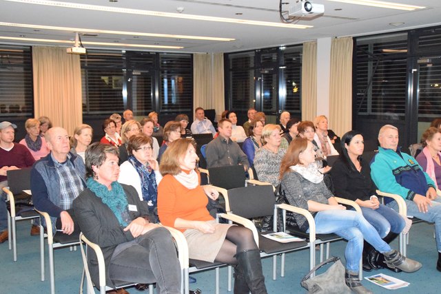 "In der Ruhe liegt die Kraft": Entspannt waren die Besucher beim Mini Med Studium in St. Johann.
