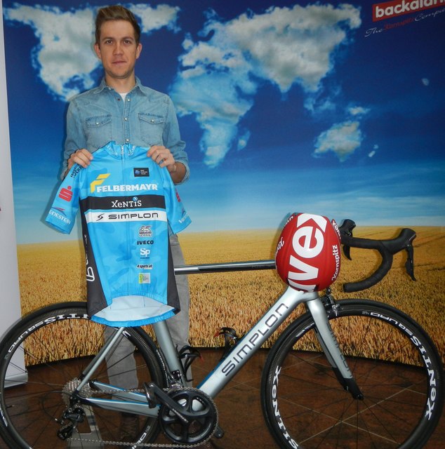 2017 wird Ricci Zoidl wieder das Trikot vom Team Felbermayr Simplon Wels tragen.