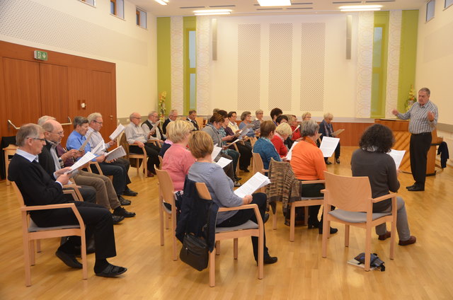 Singtag mit Edgar Wolf