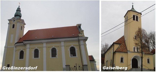 Die Pfarre Großinzersdorf und die Filialpfarre Gaiselberg sind die neuen Pfarrgemeinden im Verband
