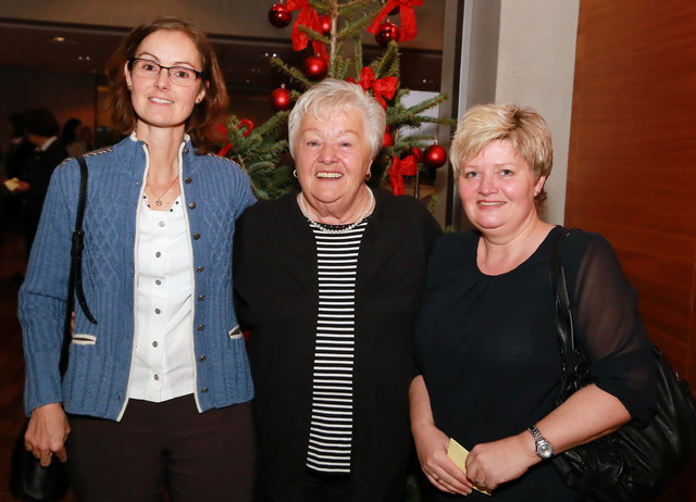 Gabi Kalcher , Helga Kalcher und Sabine Hirschbichler.