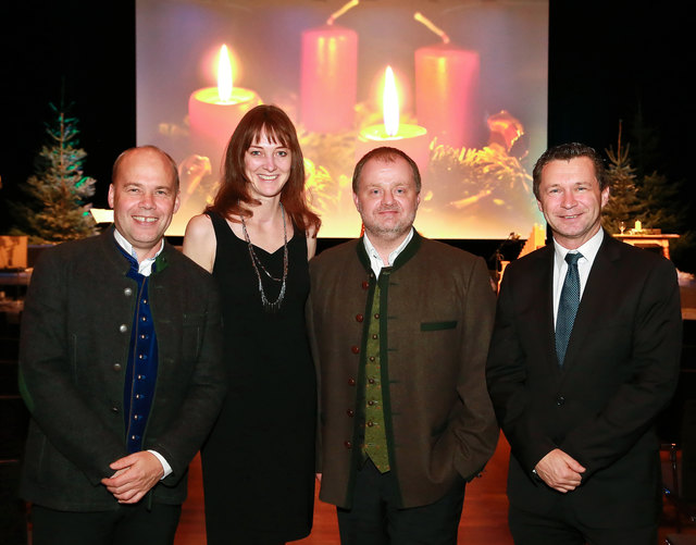 Die Veranstalter: Anton Mooslechner , Nicole Heinze (GF FPCC) , Gunther Kalcher , Gerhard Schmiderer.