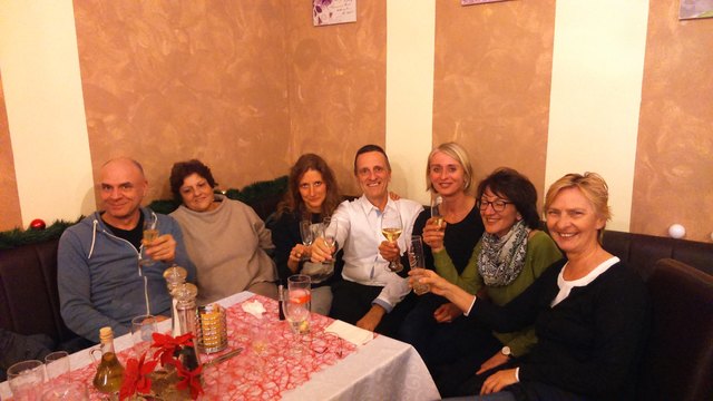 Die Grünen feierten im Cilli Neunkirchen den Ausgang der Wahl. | Foto: privat