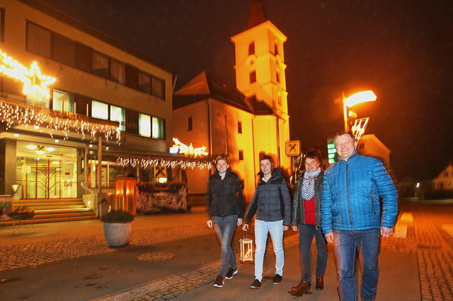 Von St. Peter aus wird der Perbersdorfberg erwandert.