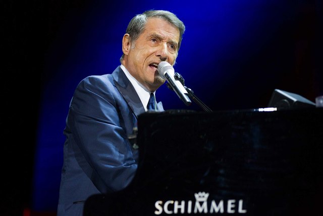 Udo Jürgens am 5. 12. 2014 in der Wiener Stadthalle. Es war sein letztes Konzert in Wien und das vorletzte Live-Konzert in seinem Leben.