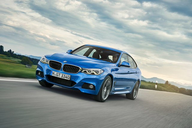 BMW 340i xDrive Gran Turismo – dynamischer Fahrkomfort und Beinfreiheit im Fond. Fotos: BMW