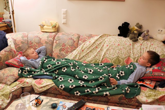 Gemeinsam wärmt die Decke doppelt!