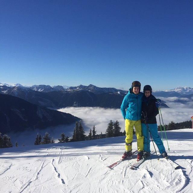 sogar das Wetter war romantisch-kitschig