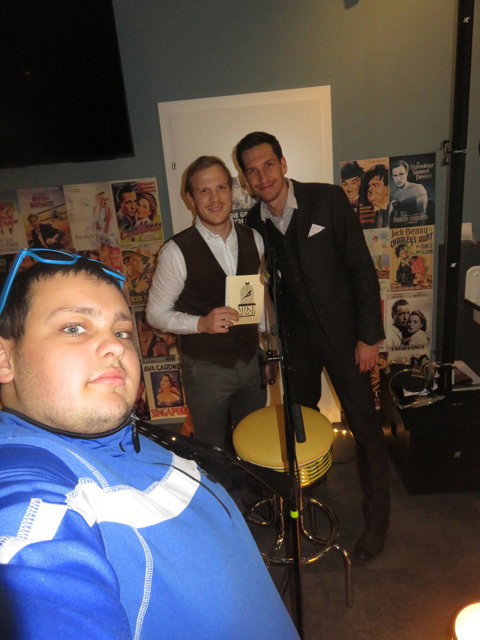 Im Interview mit Mike Bench. - Oberwart