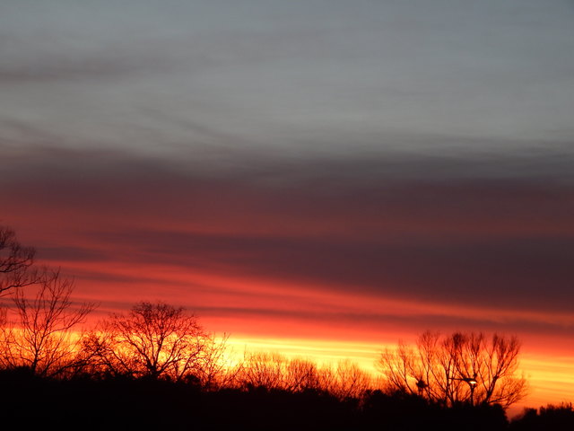 Sonnenaufgang in Ritzing