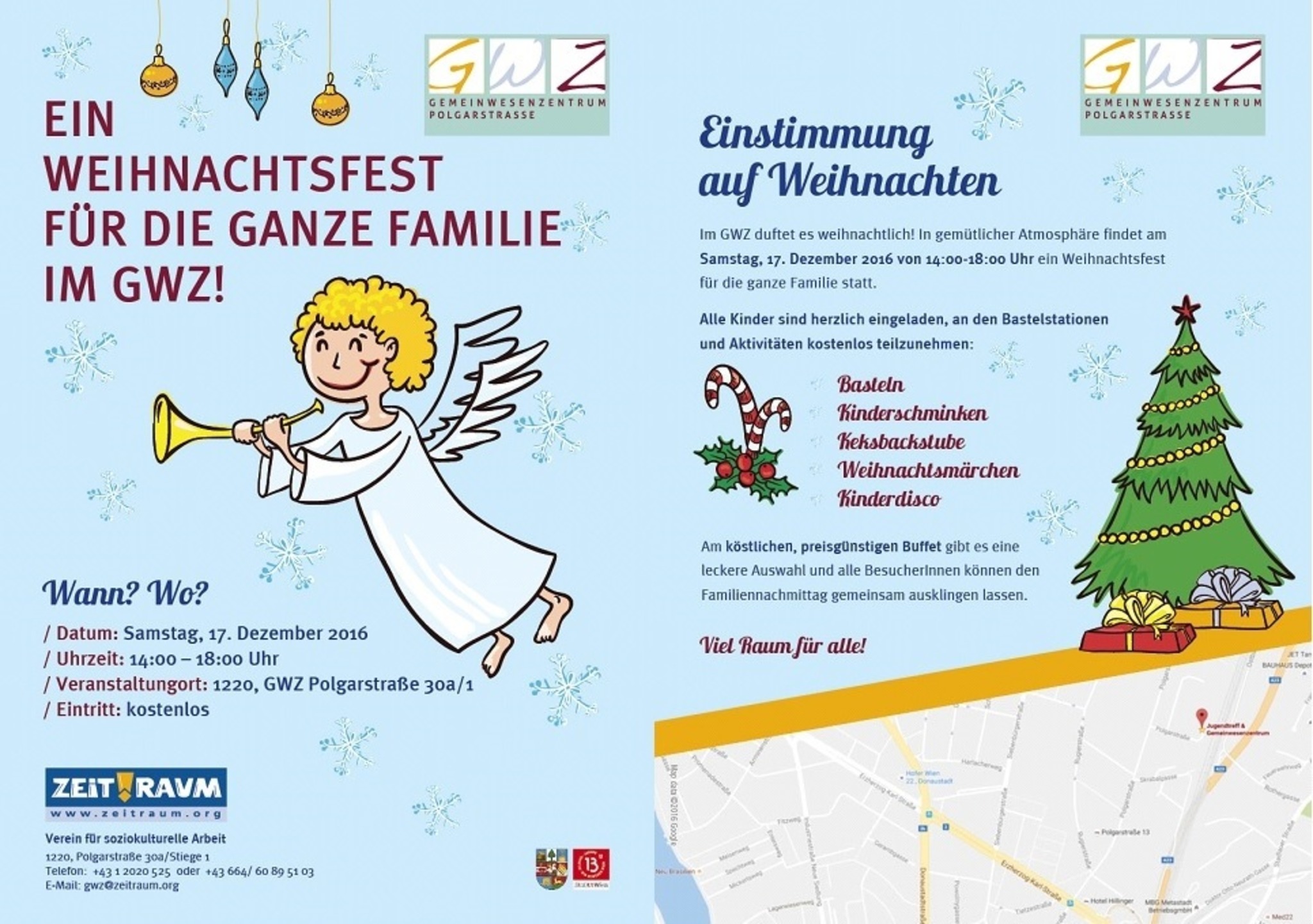 Ein Weihnachtsfest Fur Die Ganze Familie Donaustadt