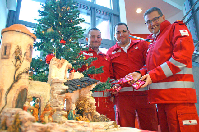 Wenn nötig 06245 8980 (Hallein) oder 06244 4244 (Golling) wählen! Im Bild: Peter Steiner, Markus Holzer, Peter Dioszeghy.