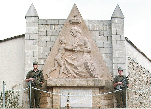 Die Heldenehrung findet beim Befreiungsdenkmal statt (Foto: KK)