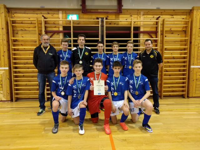 Die U15 siegte beim Hallenturnier in Leibnitz.