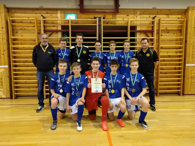 Die U15 siegte beim Hallenturnier in Leibnitz. | Foto: KK