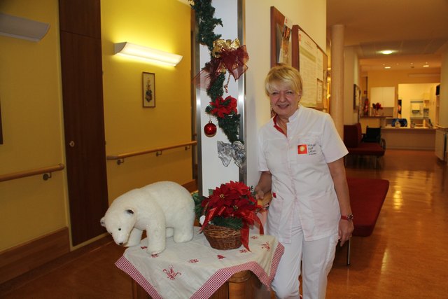 Marianne Horwat hat in ihren 14 Jahren am Mühlengrund schon viele Weihnachtsdienste gemacht - und möchten keinen davon missen!
