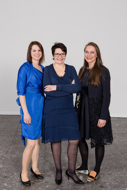 Der neue Vorstand: Gerda Nimmervoll, Ulrike Steinmaßl, Martina Schielin. | Foto: FidW