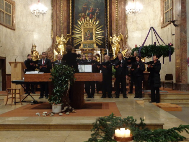 In St. Josef zu Margareten beginnt die Christmette um 22 Uhr. | Foto: Michael Glanz