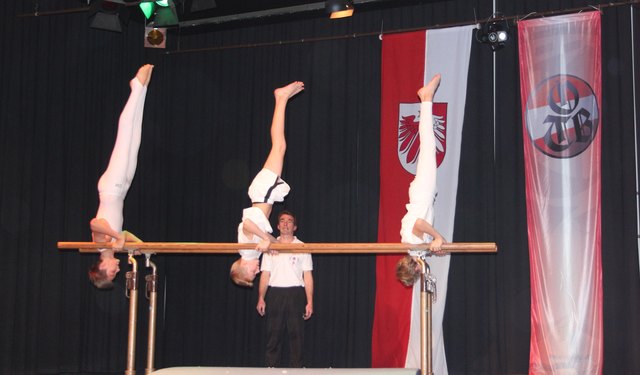 Die Spittaler Turner zeigten bei der Julfeier ihr Können | Foto: KK