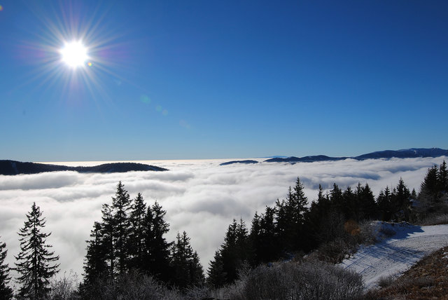 Blick von der Mugel, 1630 m