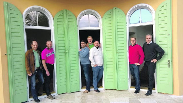 „Die Chorherren“ aus Klagenfurt sind zu Gast in St. Anna. | Foto: KK