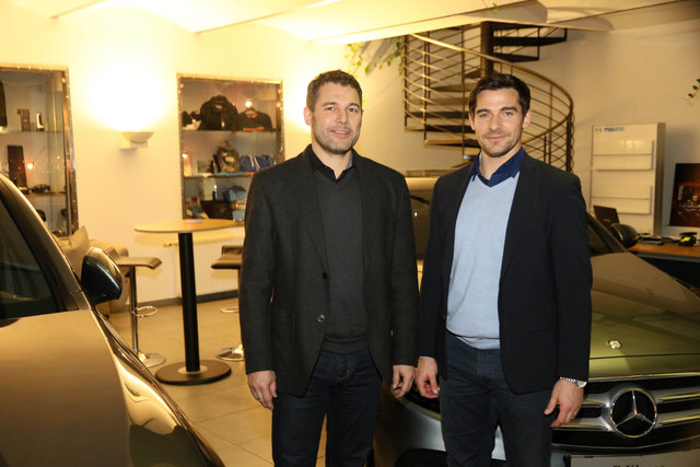Im Bild: Markus und Hannes Forster.