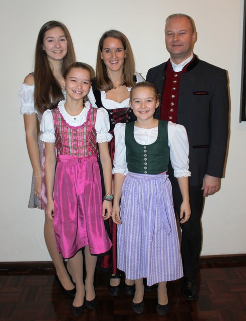 Die Familienmusik Puchleitner spielte auf.