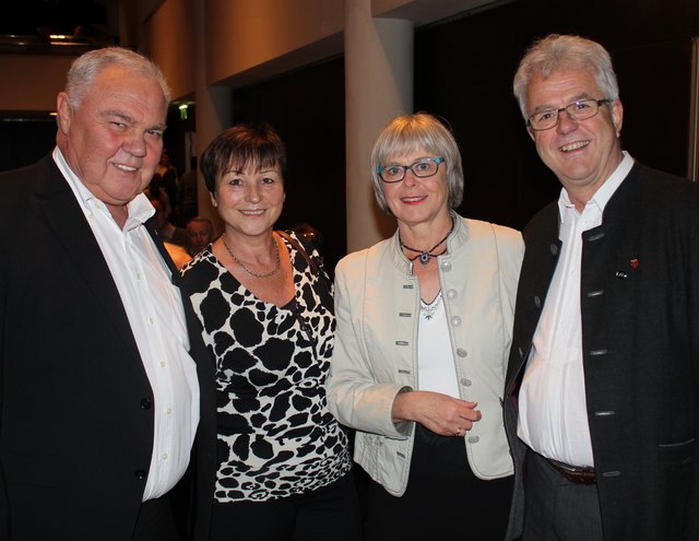 StR Johann Tusch, StR Irene Partl, Dorli Nuding und VizeBgm. Werner Nuding.