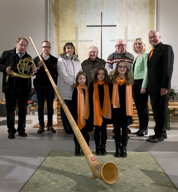 Gruppenbild z. Konzertende