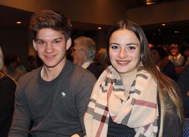 Kevin und Yvonne waren begeistert.