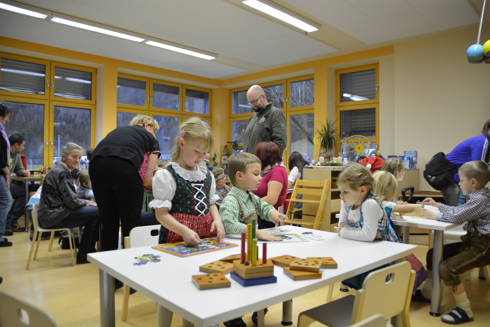  Kindergarten öffnete seine Pforten für Gäste in Kienberg - Scheibbs Motiv 