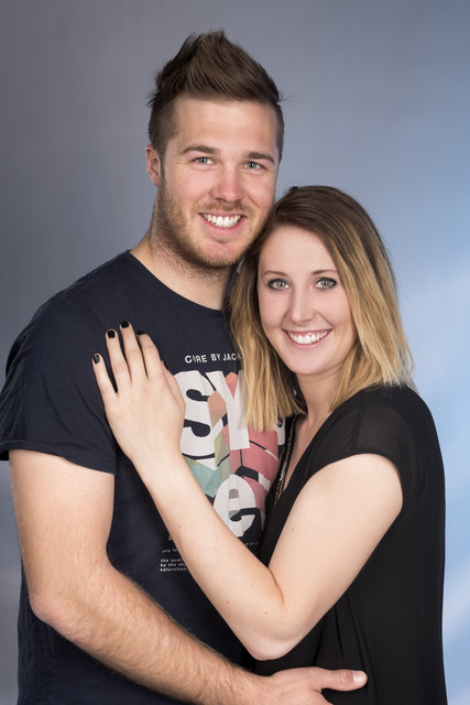 Auf der Piste Einzelkämpfer, privat ein Paar: Die ÖSV-Athleten Conny Hütter und der Fresacher Christian Walder | Foto: Fotoladen Lola