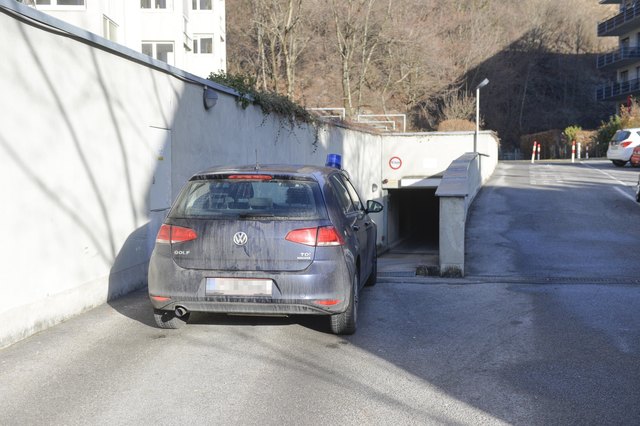 Ueberfall Hoettinger Au Innsbruck, Tiefgarage. | Foto: zeitungsfoto.at