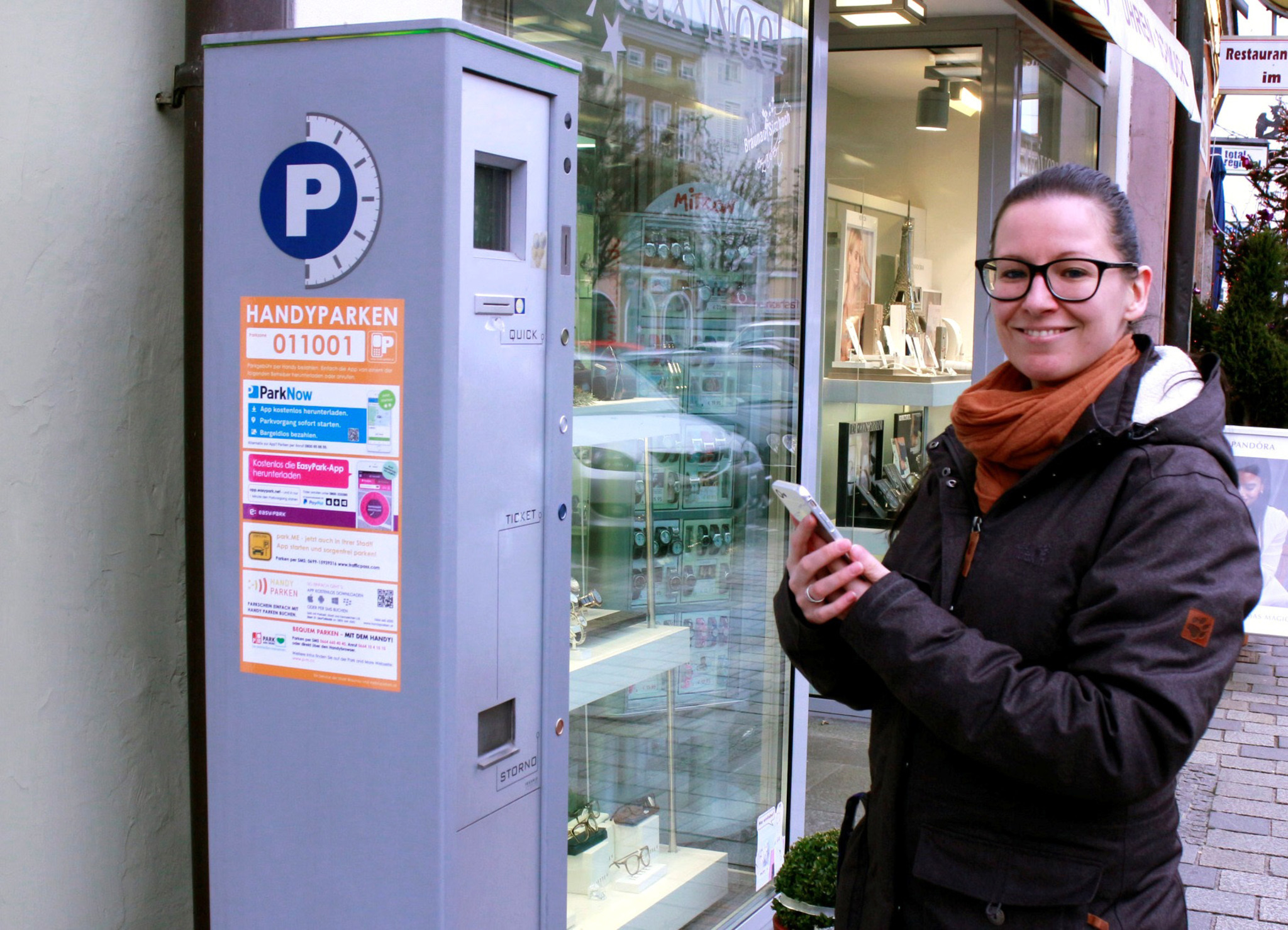 Parkschein einfach per Handy lösen Braunau