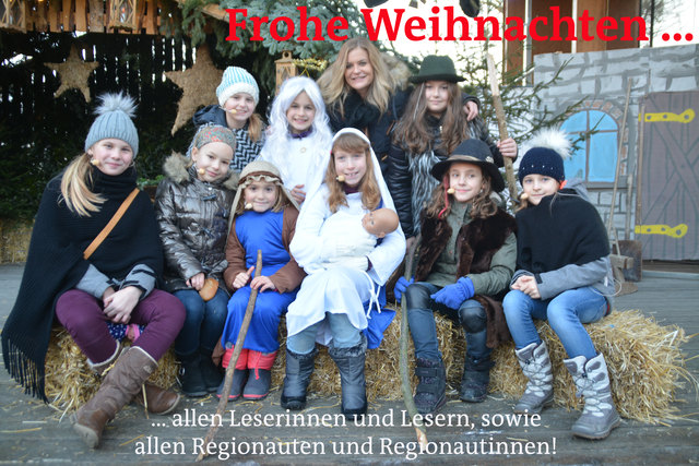 Die Bezirksblätter Oberwart wünschen euch allen ein frohes und gesegnetes Weihnachtsfest, sowie schöne Feiertage und einen gemütlichen Ausklang des Jahres!