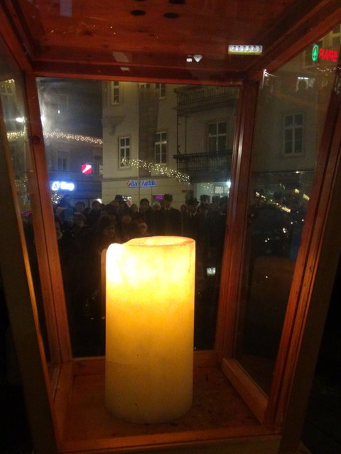 Das Friedenslicht aus Bethlehem ist auch in Leibnitz angekommen.
